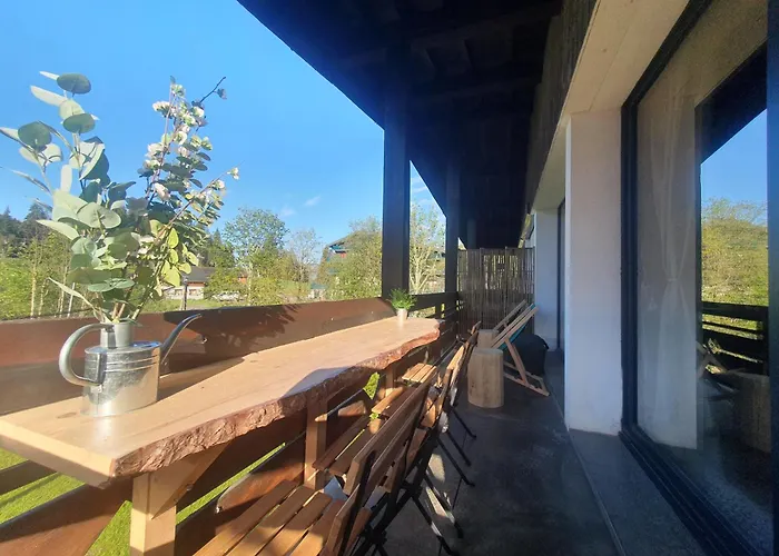 Appartement Le Stelo Les Gets 6 Personnes Aux Pieds Des Pistes 2 Chambres