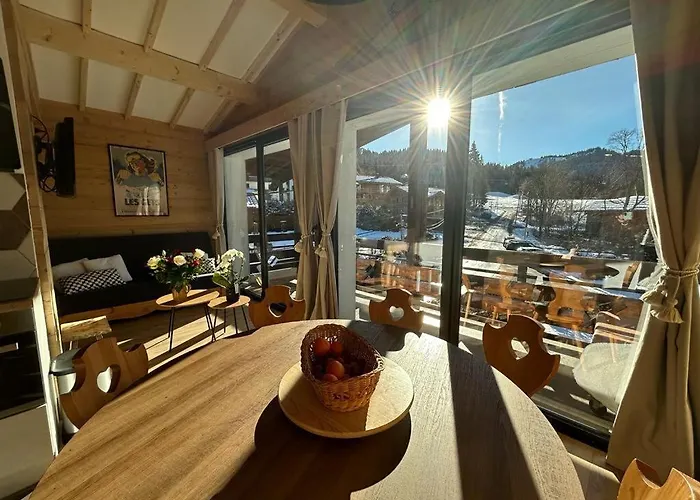 Appartement Le Stelo Les Gets 6 Personnes Aux Pieds Des Pistes 2 Chambres